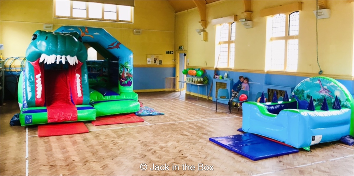 The ultimate Dinosaur party package Best Bouncy Castle, Soft Play and